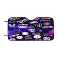 Aesthetic Music Band Collage Car Windshield Sunshade