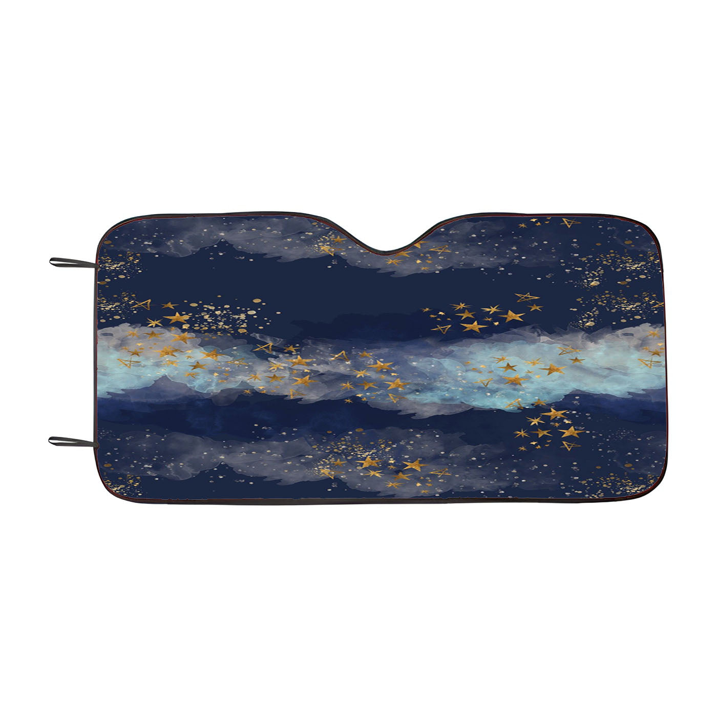 Aesthetic Teal Wallpaper Car Windshield Sunshade