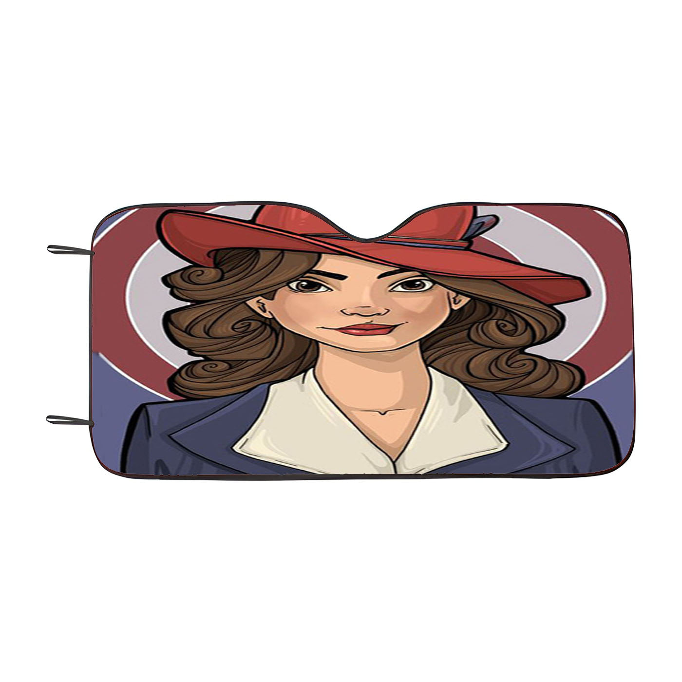 Agent Carter Quote I Know My Value Captain Car Windshield Sunshade