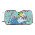 Alice In Wonderland Where You Are Planted Car Windshield Sunshade