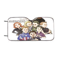 All Heros Avengers Car Windshield Sunshade