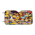 All Pattern The Simpson Car Windshield Sunshade