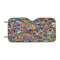 All Pokemon Characters Car Windshield Sunshade