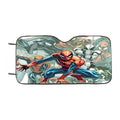 All Spidey Spiderman Characters Collage Car Windshield Sunshade