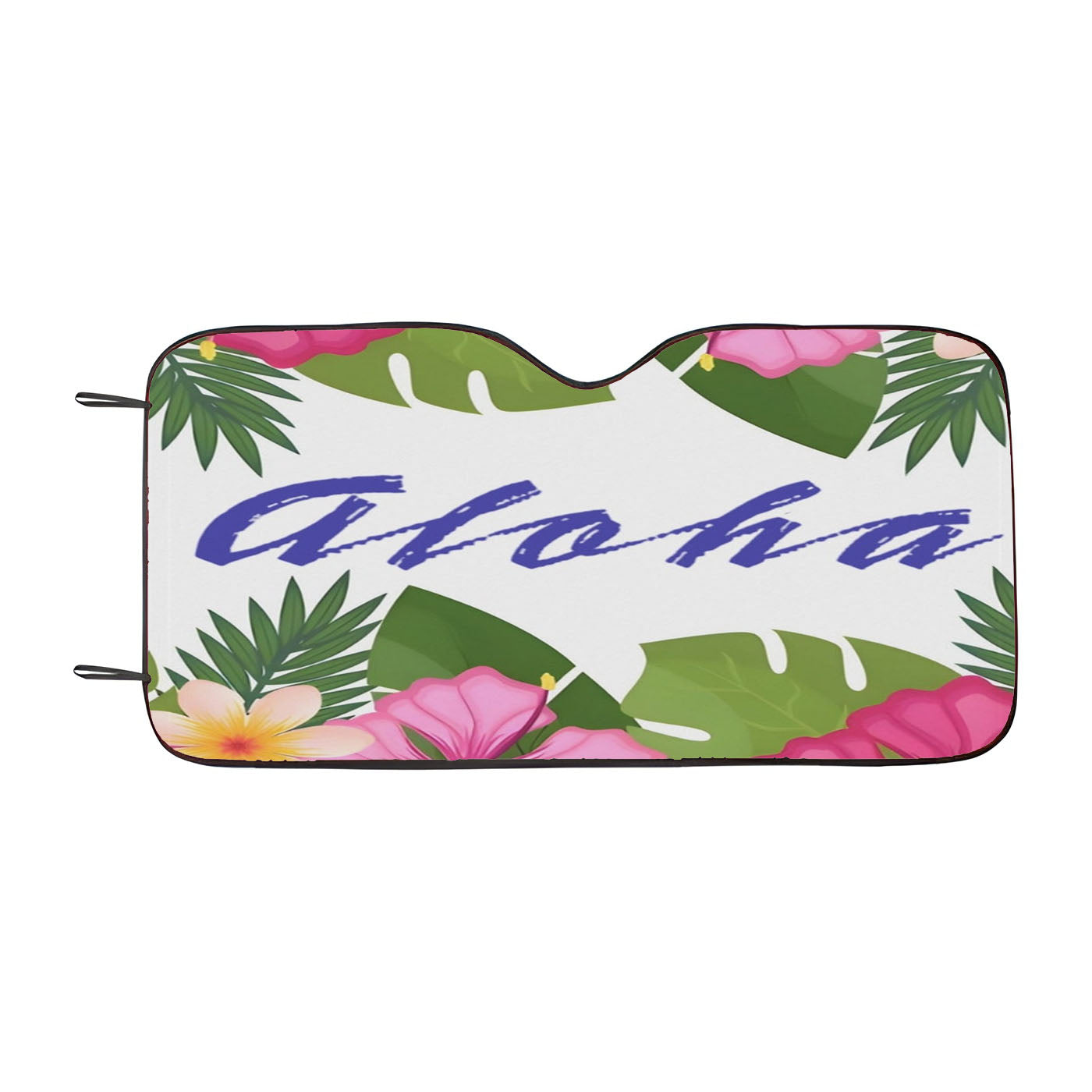 Aloha And Hawaiian Tropical Car Windshield Sunshade
