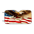 American Flag Eagle Car Windshield Sunshade