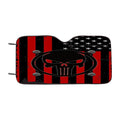 American Flag Punisher Car Windshield Sunshade