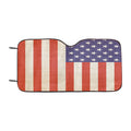 American Flag Texture Car Windshield Sunshade