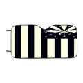 American Marijuana Black White Pattern Car Windshield Sunshade