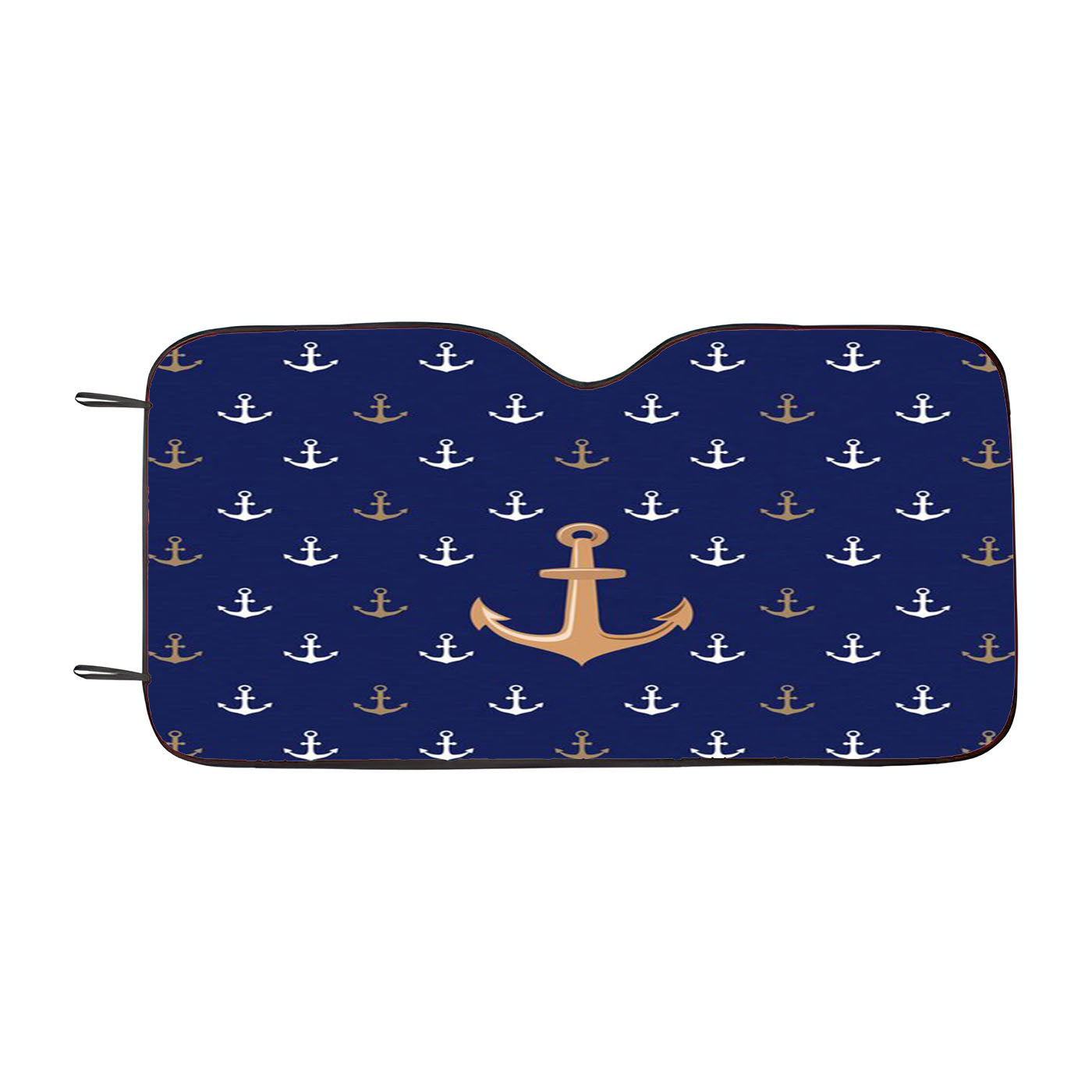 Anchor Pattern Car Windshield Sunshade