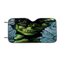 Angry Hulk Car Windshield Sunshade