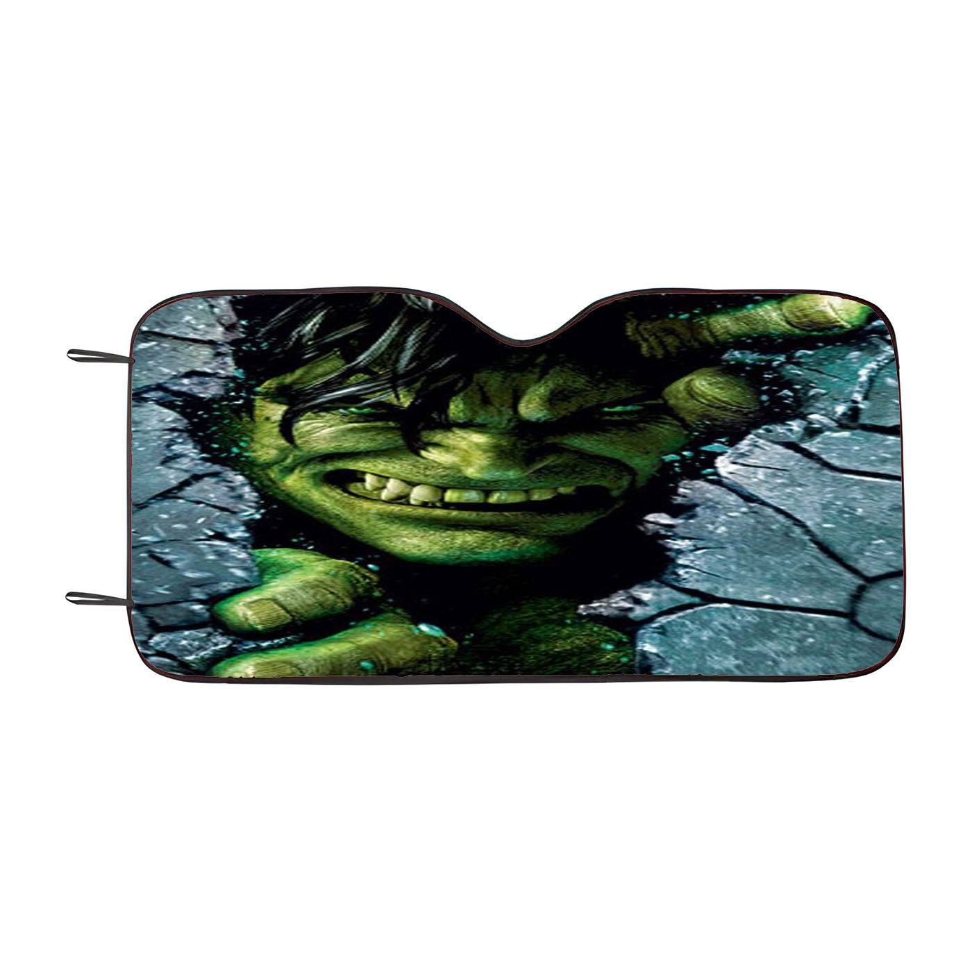 Angry Hulk Car Windshield Sunshade