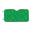 Animal Crossing Grass Pattern Car Windshield Sunshade