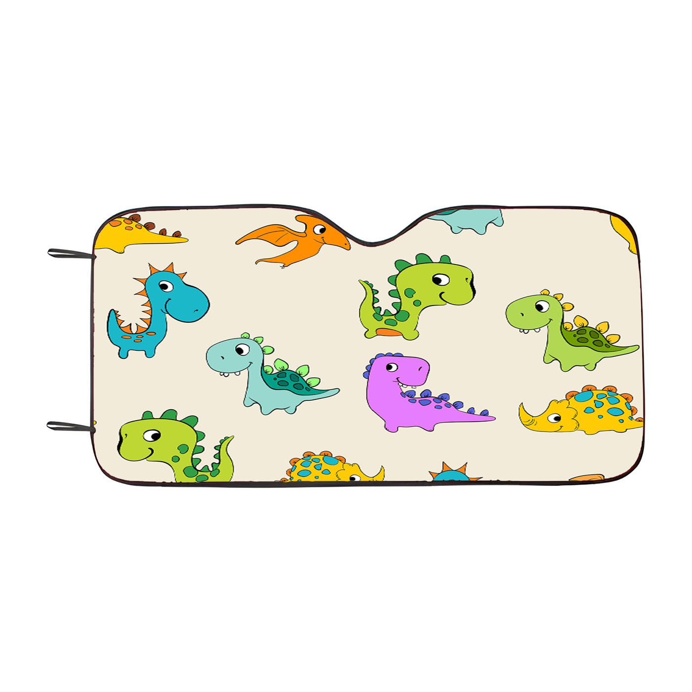 Animal Dino Pattern 1 Car Windshield Sunshade