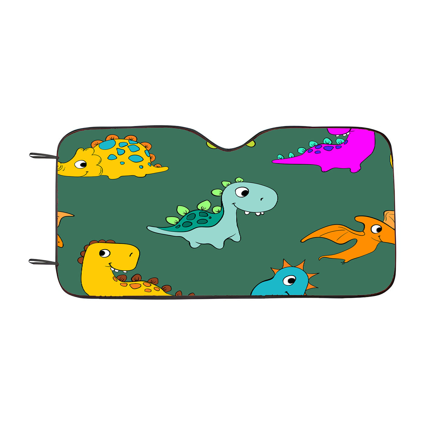 Animal Dino Pattern 3 Car Windshield Sunshade