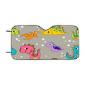 Animal Dino Pattern 4 Car Windshield Sunshade