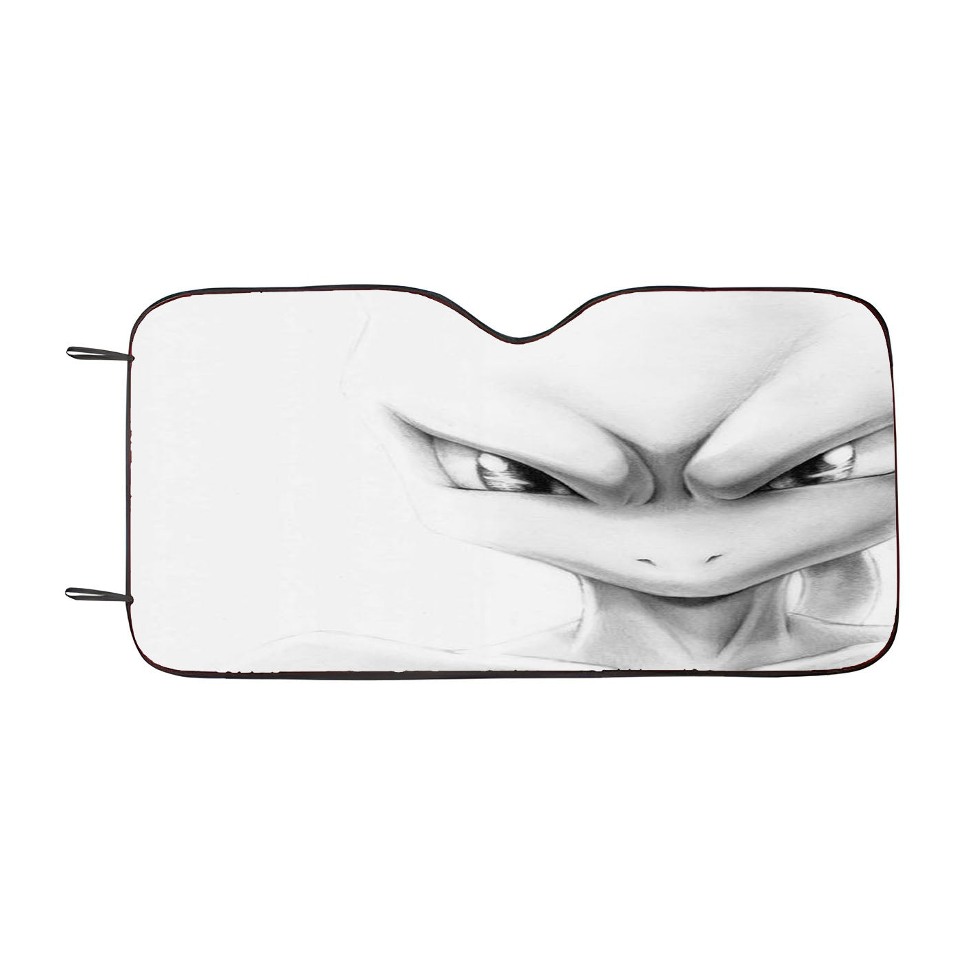 Anime Pokemon Mewto Car Windshield Sunshade