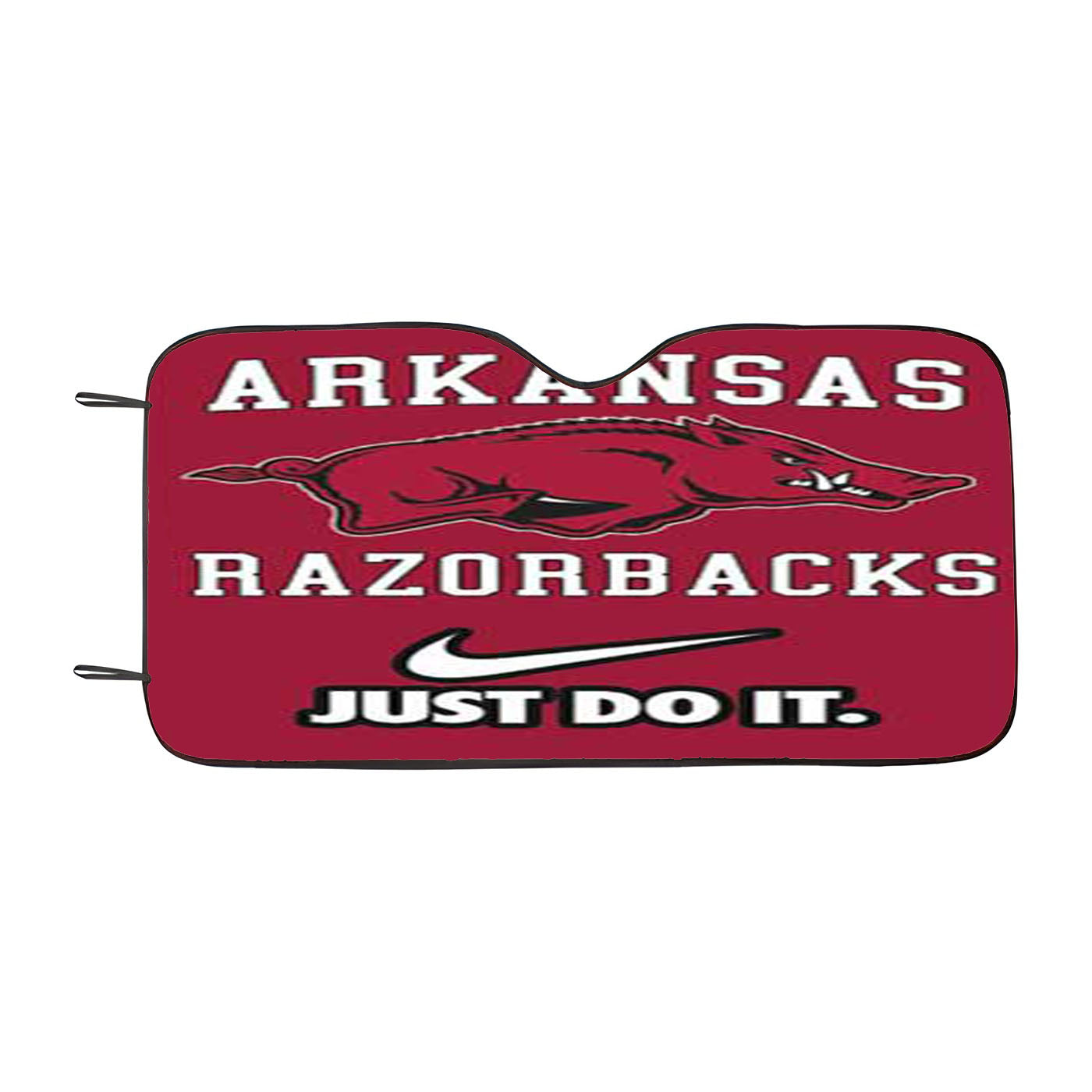 Arkansas Razorbacks Nike Car Windshield Sunshade