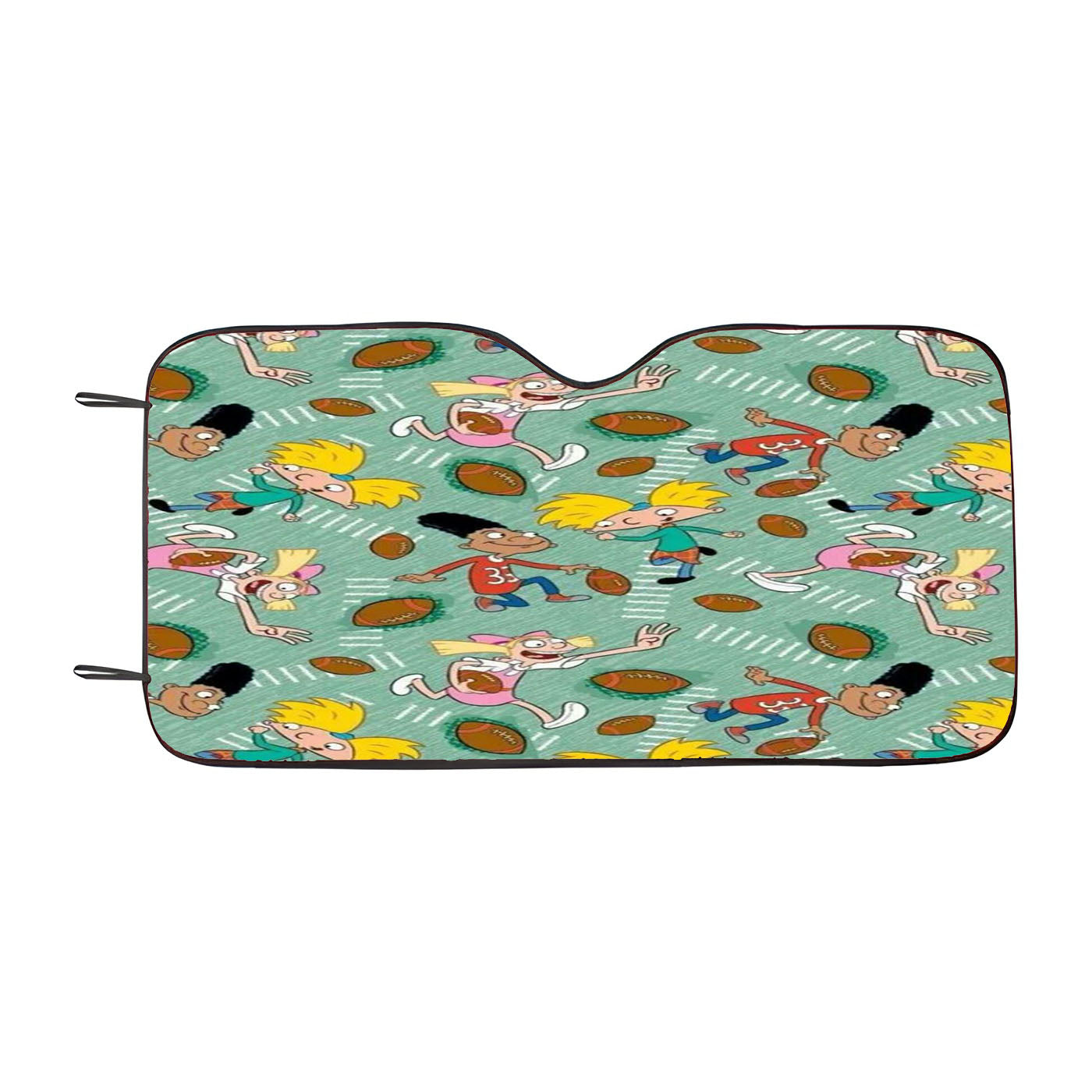 Arnold Helga Gerald Pattern Collage Car Windshield Sunshade