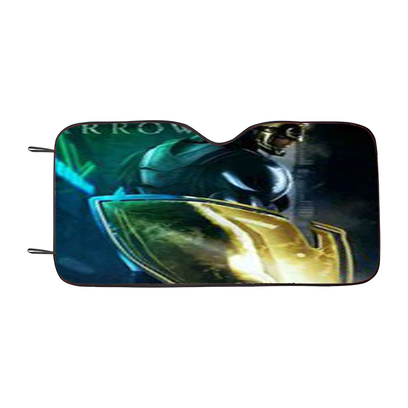 Arrow Superhero With Shield Car Windshield Sunshade