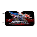 Assassin Creed 3 American Flag Car Windshield Sunshade