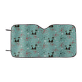 Atomic Cat Kitsch Mid Century Modern Starburst Car Windshield Sunshade