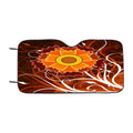Autumn Flower Vector Car Windshield Sunshade