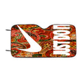 Autumn Paisley Pattern Nike Just Do It Car Windshield Sunshade