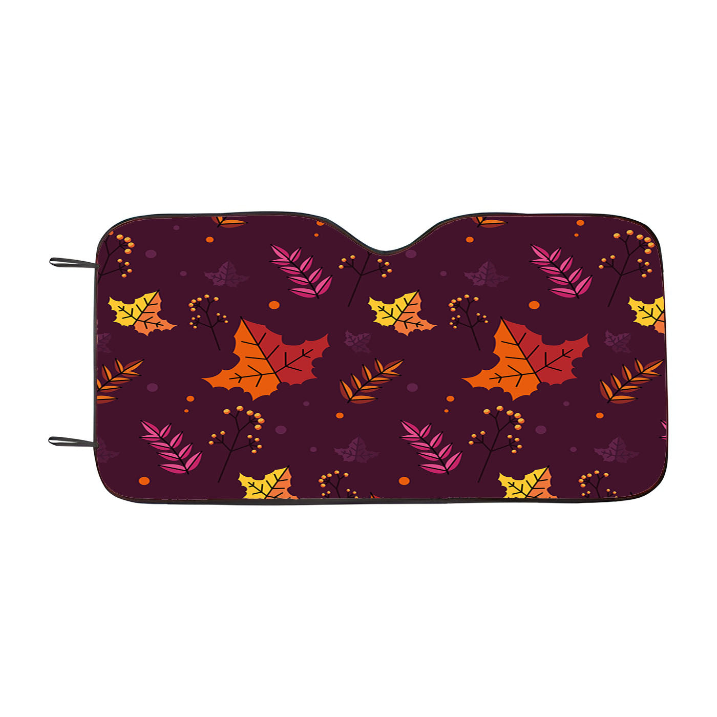 Autumn Patterns 1 Car Windshield Sunshade