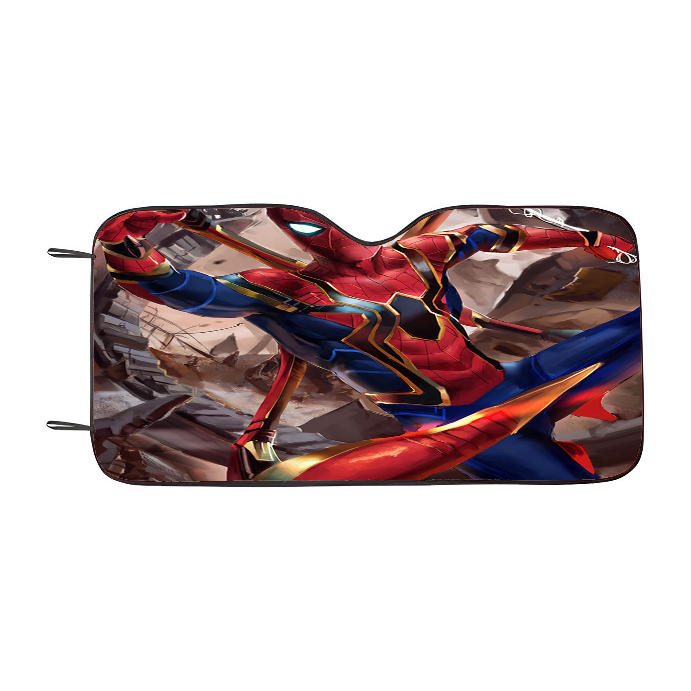 Avanger Infinity War Iron Spiderman Car Windshield Sunshade