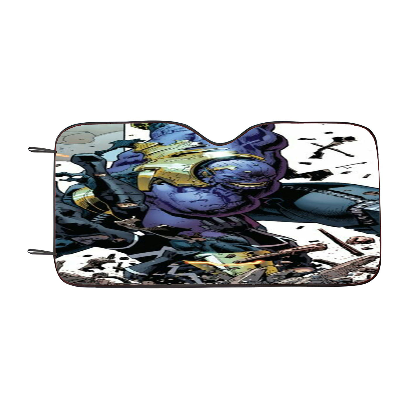 Avengers Blue Scream Car Windshield Sunshade
