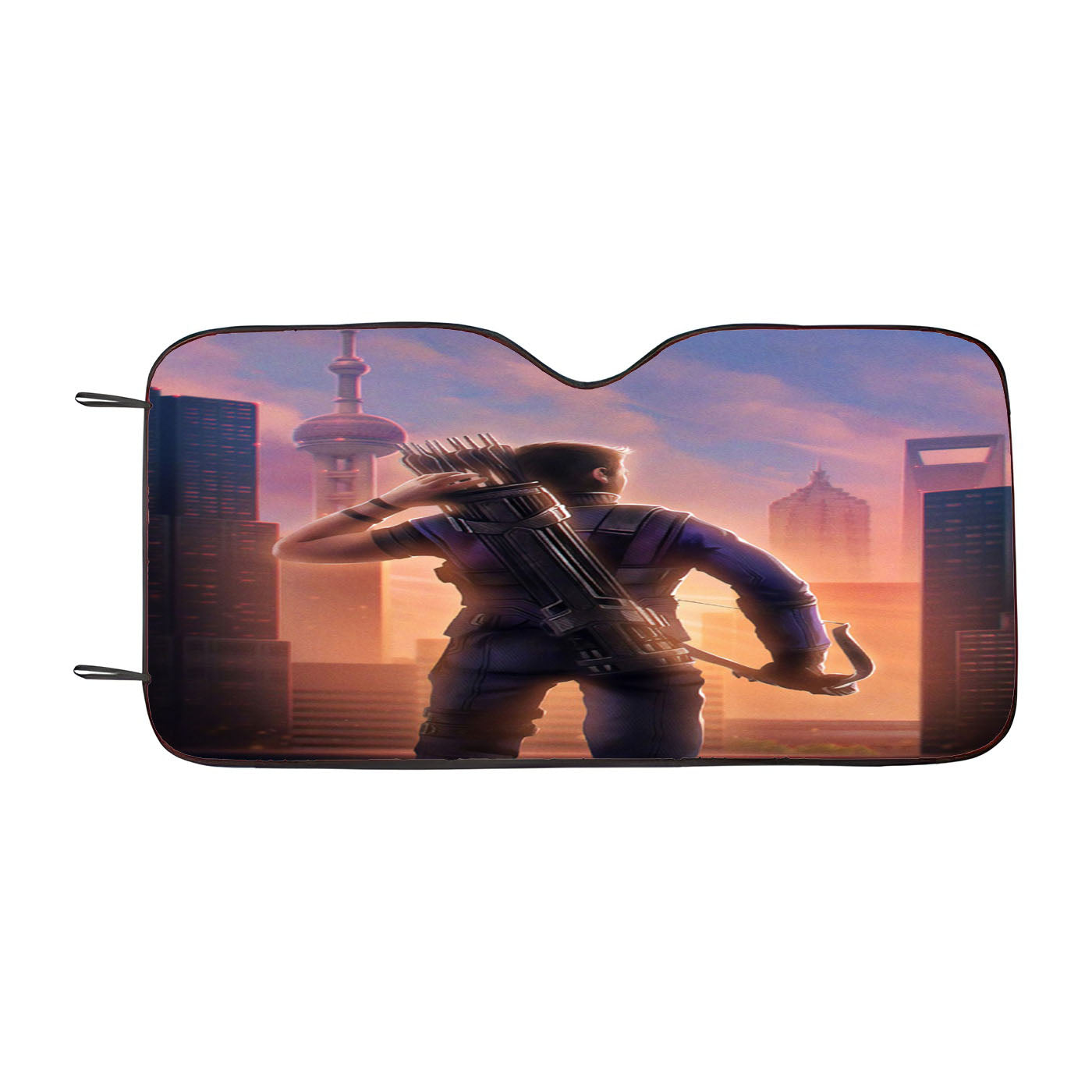Avengers Endgame 2019 Hawkeye Car Windshield Sunshade
