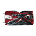 Avengers Endgame Characters Red Car Windshield Sunshade