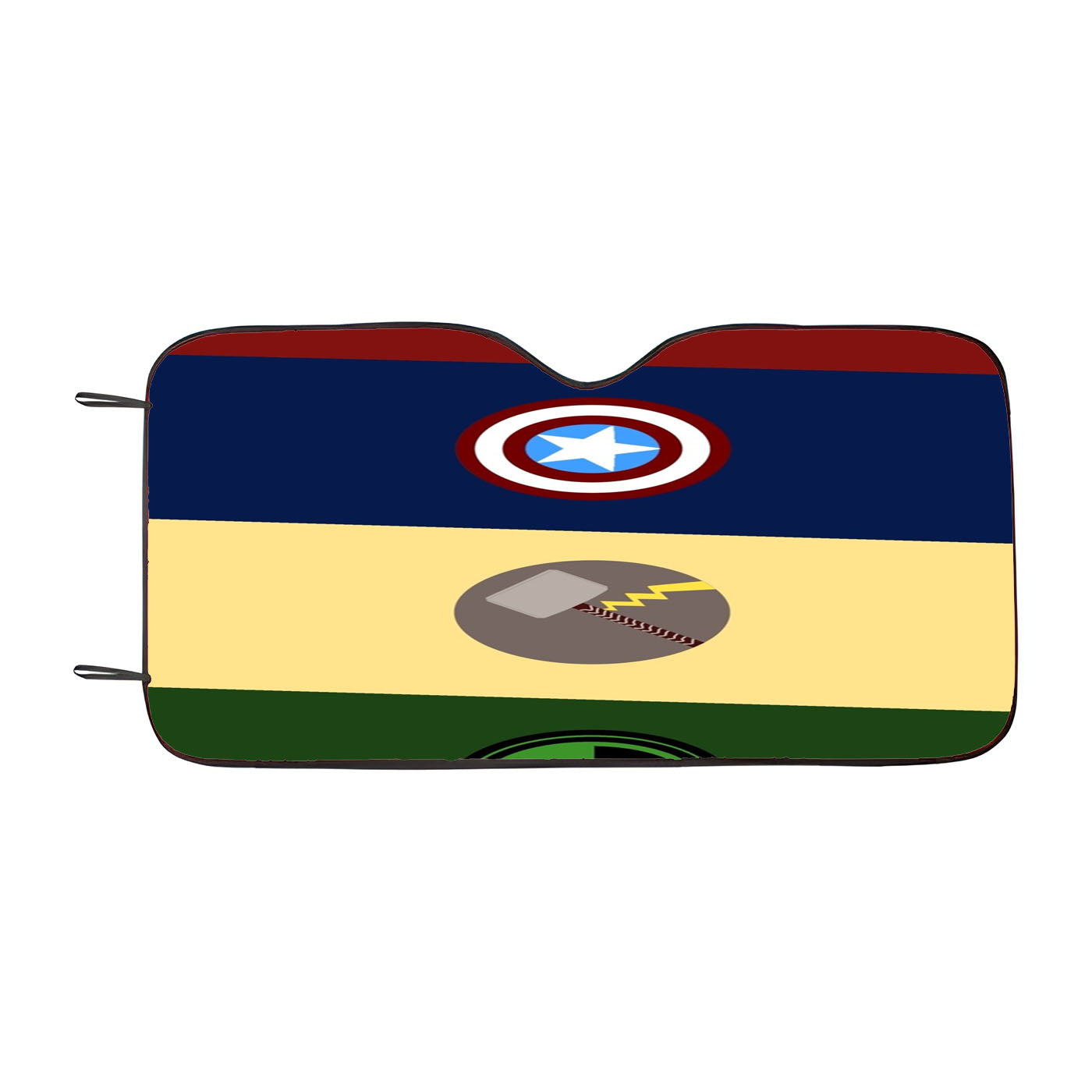 Avengers Hero Logo Car Windshield Sunshade