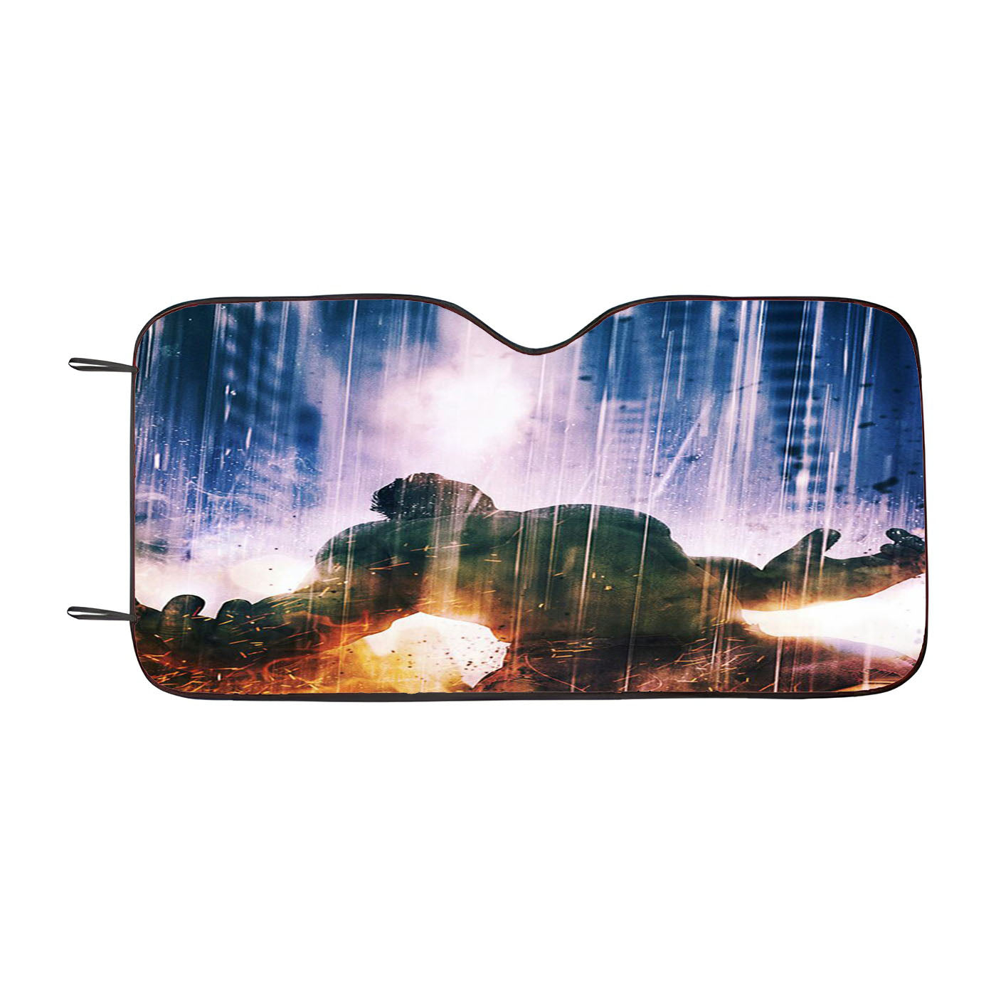 Avengers Hulk Gradasi Car Windshield Sunshade