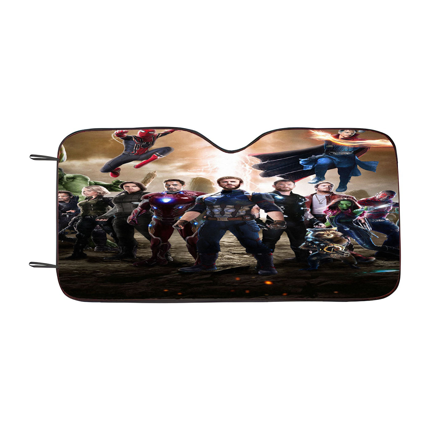 Avengers Infinity War 2018 Movie Fan Art Car Windshield Sunshade