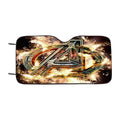 Avengers Infinity War In Fire Car Windshield Sunshade