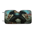 Avengers Iron Man Ilussion Car Windshield Sunshade
