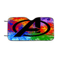 Avengers Logo Colorful Car Windshield Sunshade