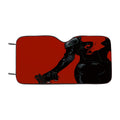 Avengers Red Guns Women Car Windshield Sunshade