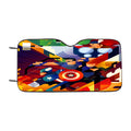 Avengers Vectors Wpap Car Windshield Sunshade