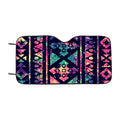 Aztec Galaxy Nebula 1 Car Windshield Sunshade