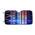 Aztec Galaxy Nebula 3 Car Windshield Sunshade