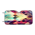 Aztec Sea And The Sunset Car Windshield Sunshade