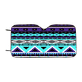 Aztec Wallpaper Car Windshield Sunshade