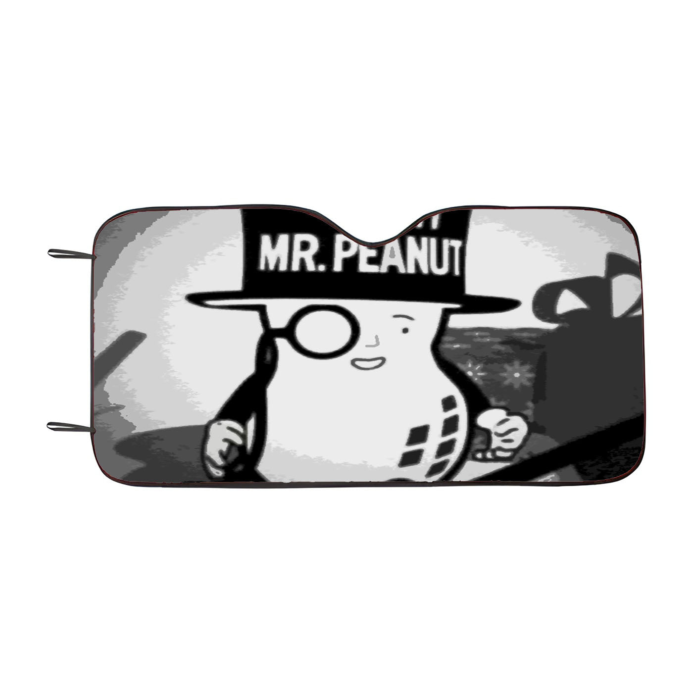 Baby Mr Peanuts Retro Old Vintage Cartoon Car Windshield Sunshade