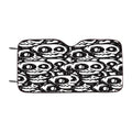 Baby Skull Pattern Car Windshield Sunshade