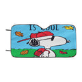 Back To School Snoopy Car Windshield Sunshade