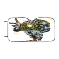 Bad Anti Venom Car Windshield Sunshade