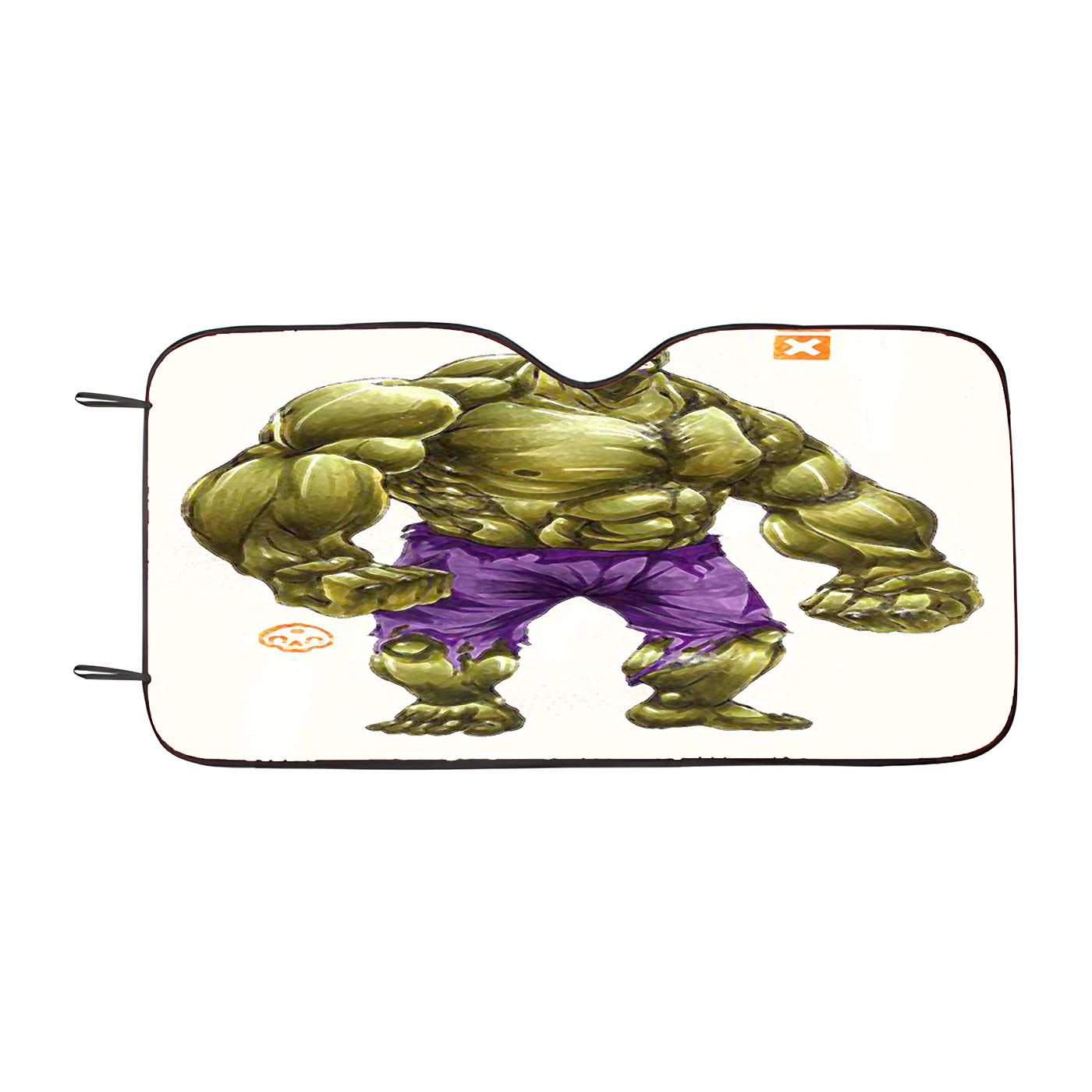 Bad Hulk Car Windshield Sunshade
